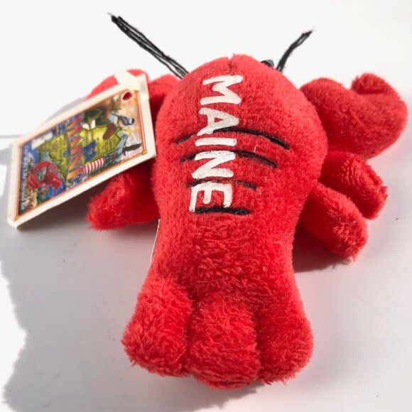 red lobster miniature plush stuffed animal Maine souvenir Maine 742258080006 - Picture 5 of 8